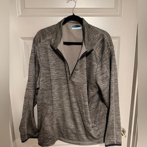 PGA Tour Charcoal Quarter-Zip Pullover